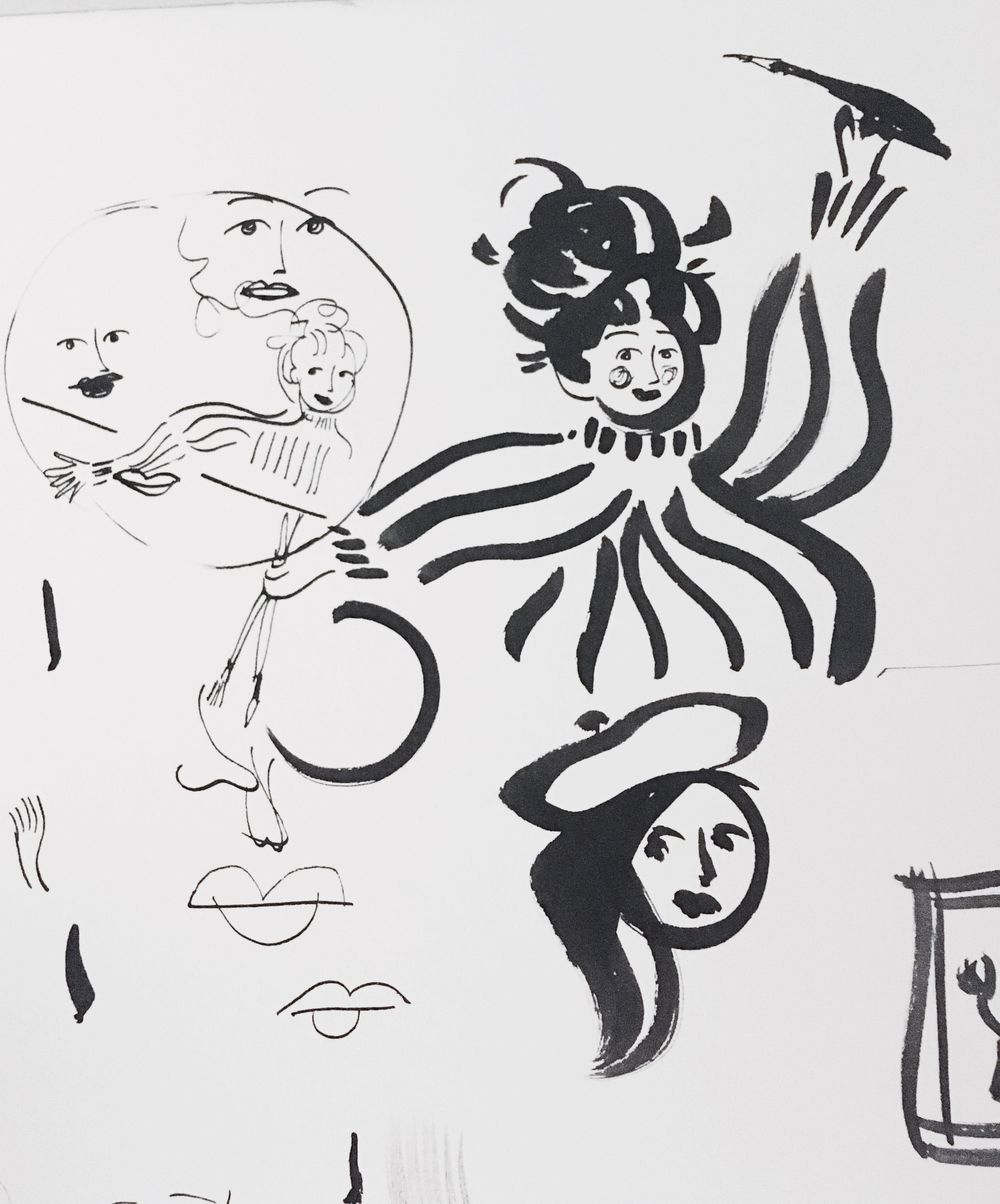Tea time: a Self-portrait with Ink - image 3 - student project