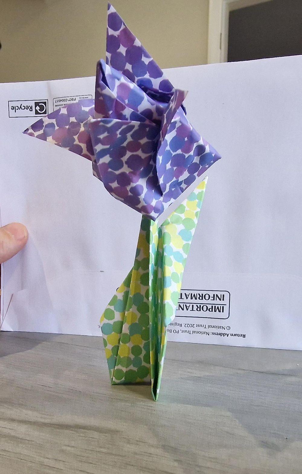 Origami Flowers - image 1 - student project