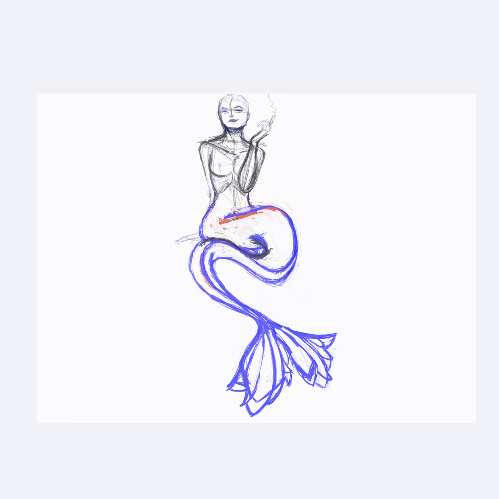 Extravagant Mermaid - image 2 - student project