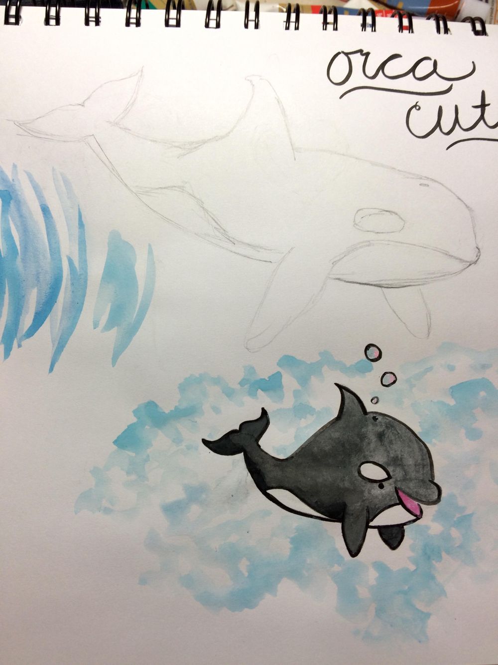 Guinea Pig & Killer Whale Cuties - image 2 - student project