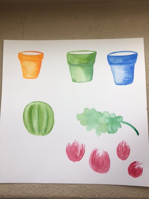 Workshop #2 : Illustrate from Photos & Paintings: Design 4 Patterns in 3 Weeks - image 9 - student project