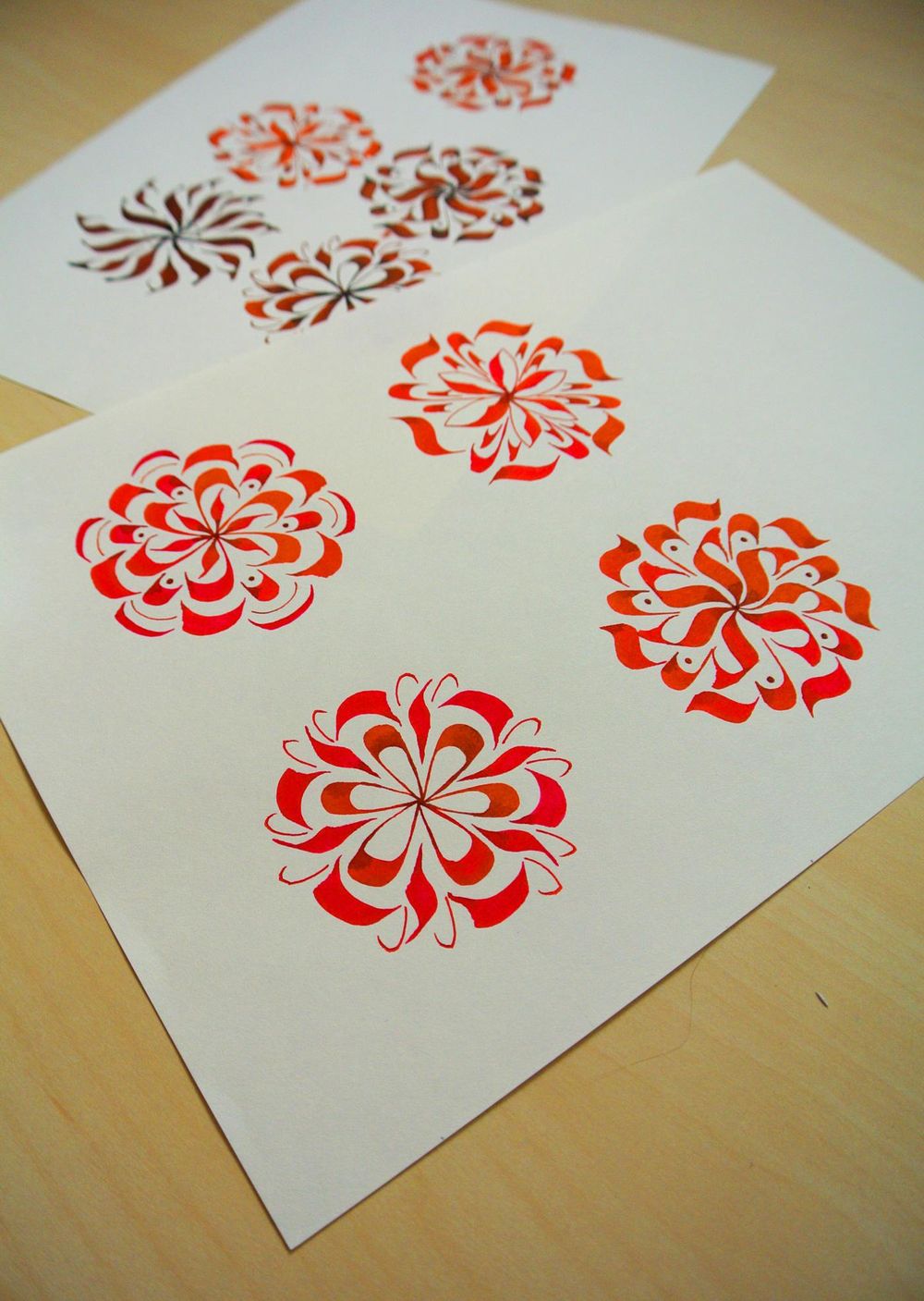 Pilot Parallel Florals - image 3 - student project