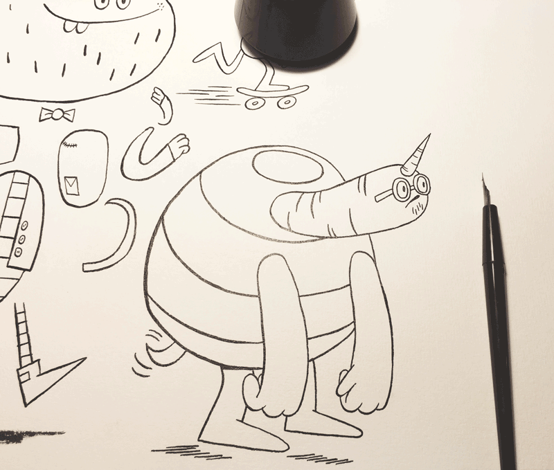 Inky Byron - image 1 - student project