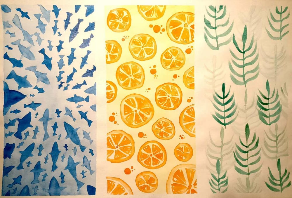 Basic Watercolors - image 3 - student project