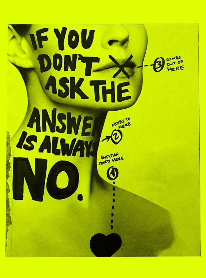 If you don't ask, the answer is always no. - image 3 - student project