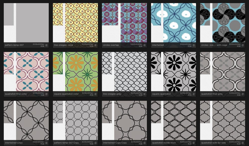 Pattern and shapes - image 1 - student project