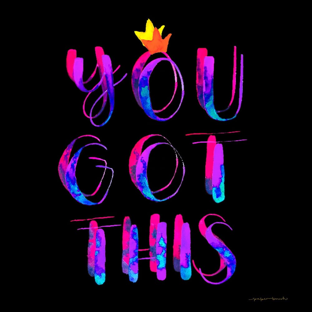 Brush Lettering Project - image 3 - student project