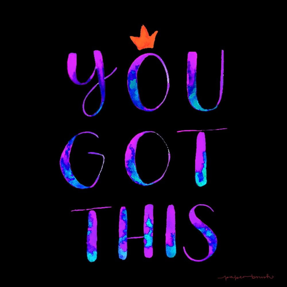 Brush Lettering Project - image 2 - student project