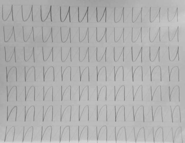 Handwriting in the Italic Style - image 4 - student project