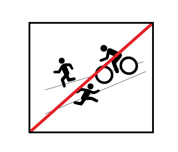 Don't ride on sidewalks! - image 2 - student project