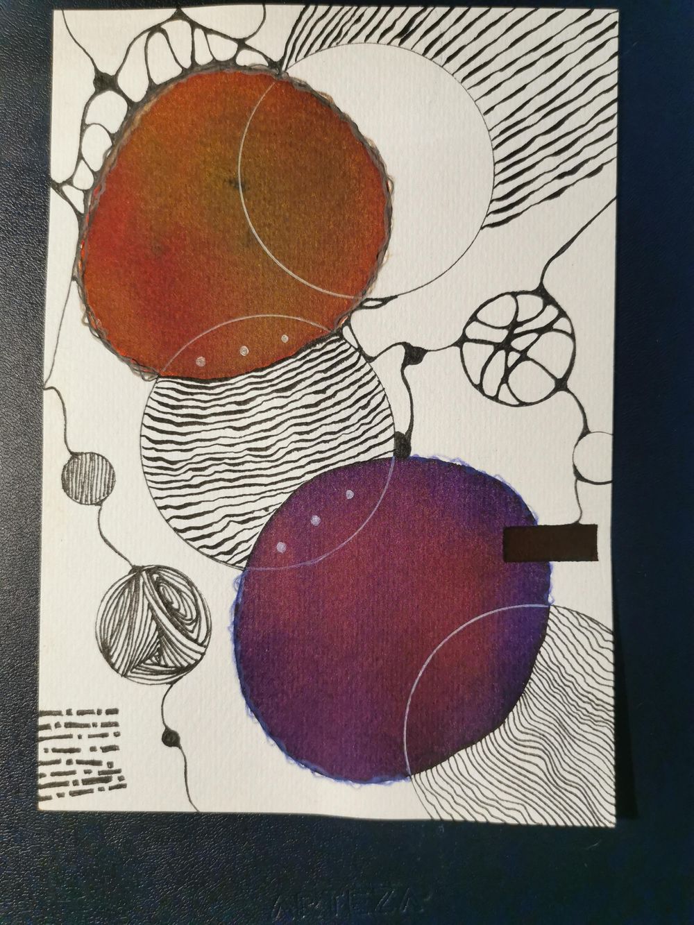 Interesting liquid watercolor disaster - image 1 - student project