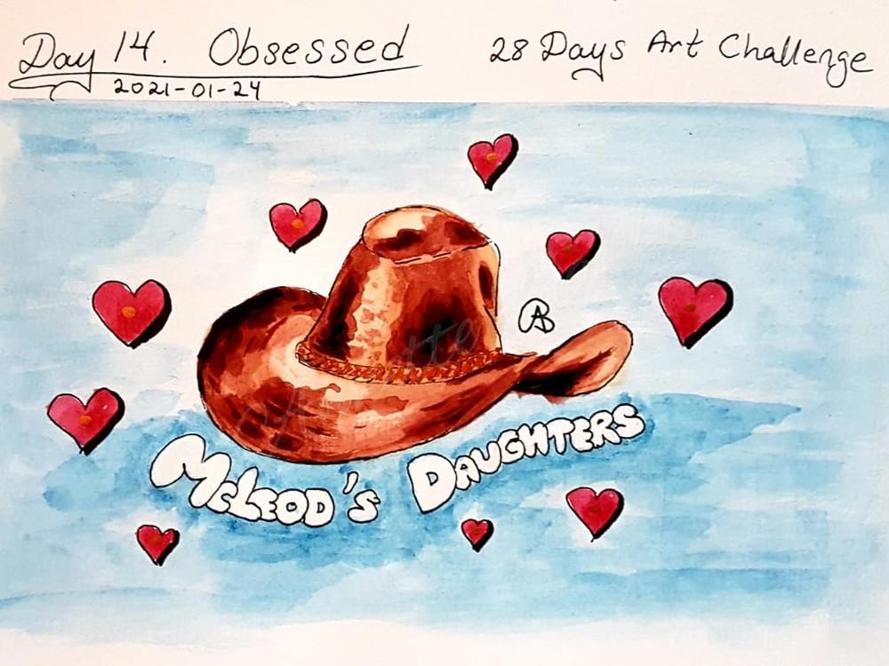 Annette K. 2021-01-11 start. Self-Care 28-Day Art challenge. - image 1 - student project