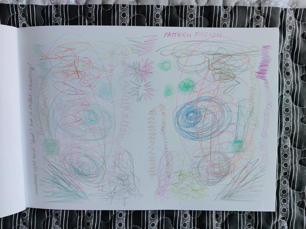 Annette B. Drawing with both hands - image 1 - student project
