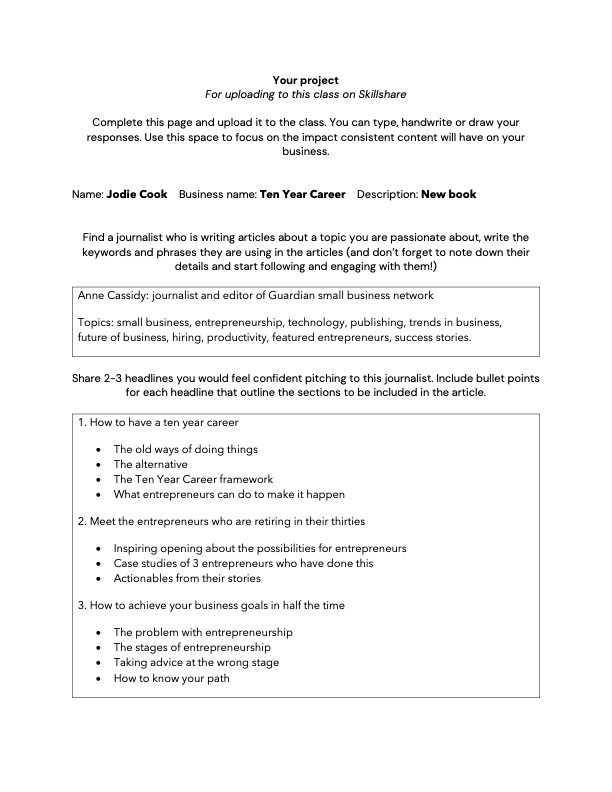 Example project - image 1 - student project