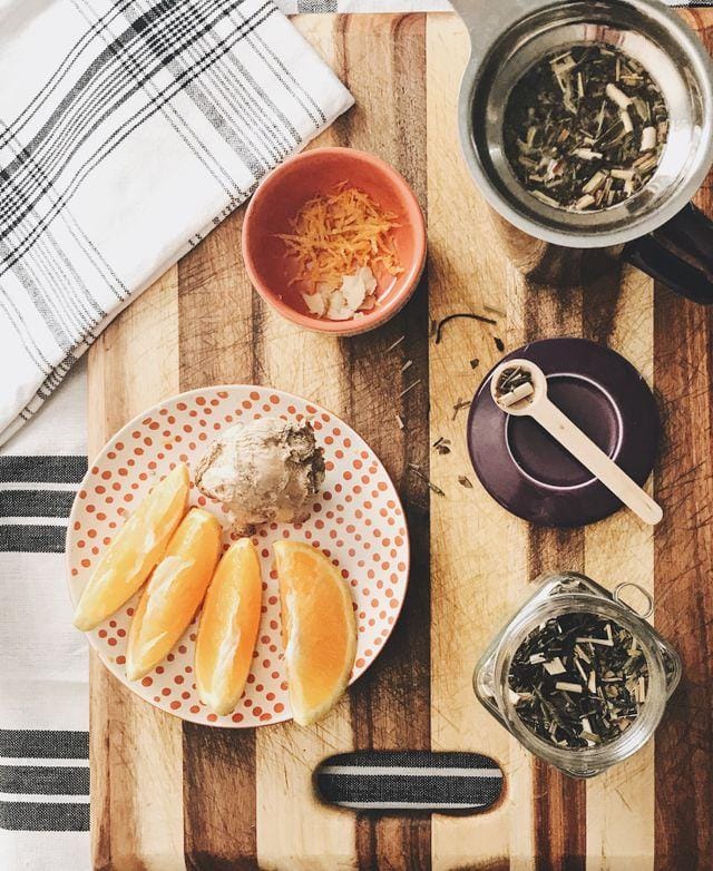 Orange, Ginger Green Tea - image 2 - student project