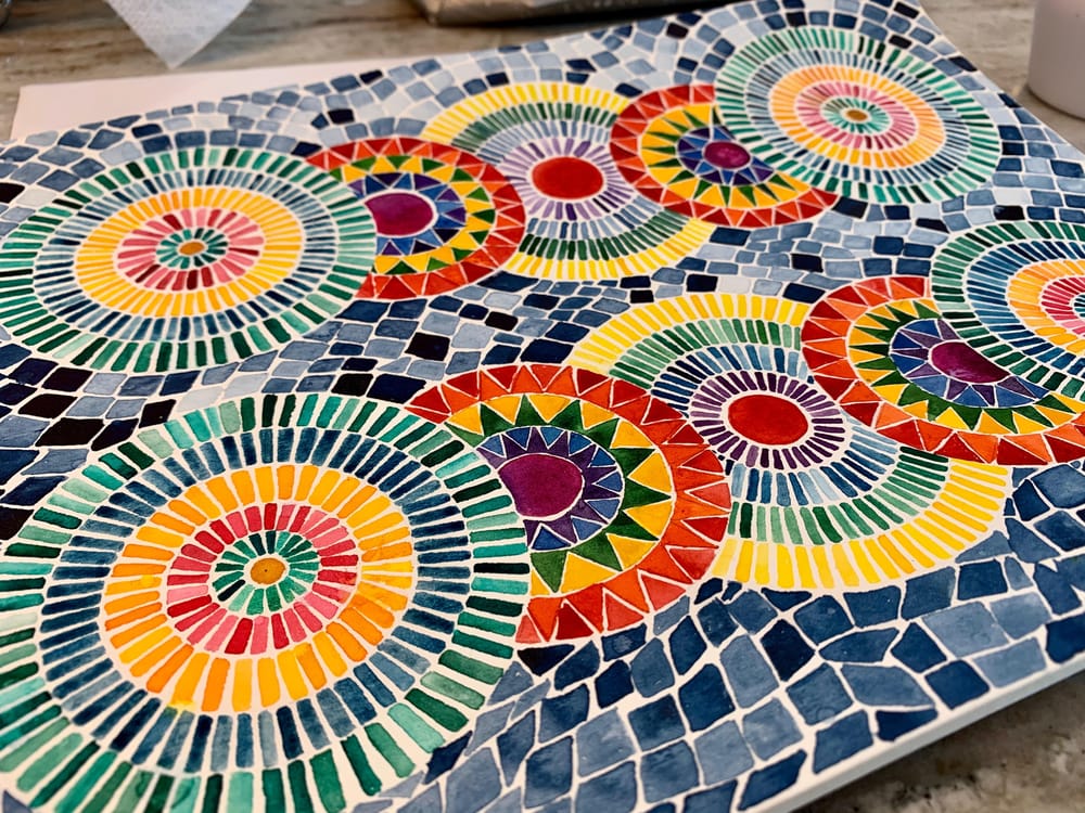 Geometric Mosaic - image 3 - student project
