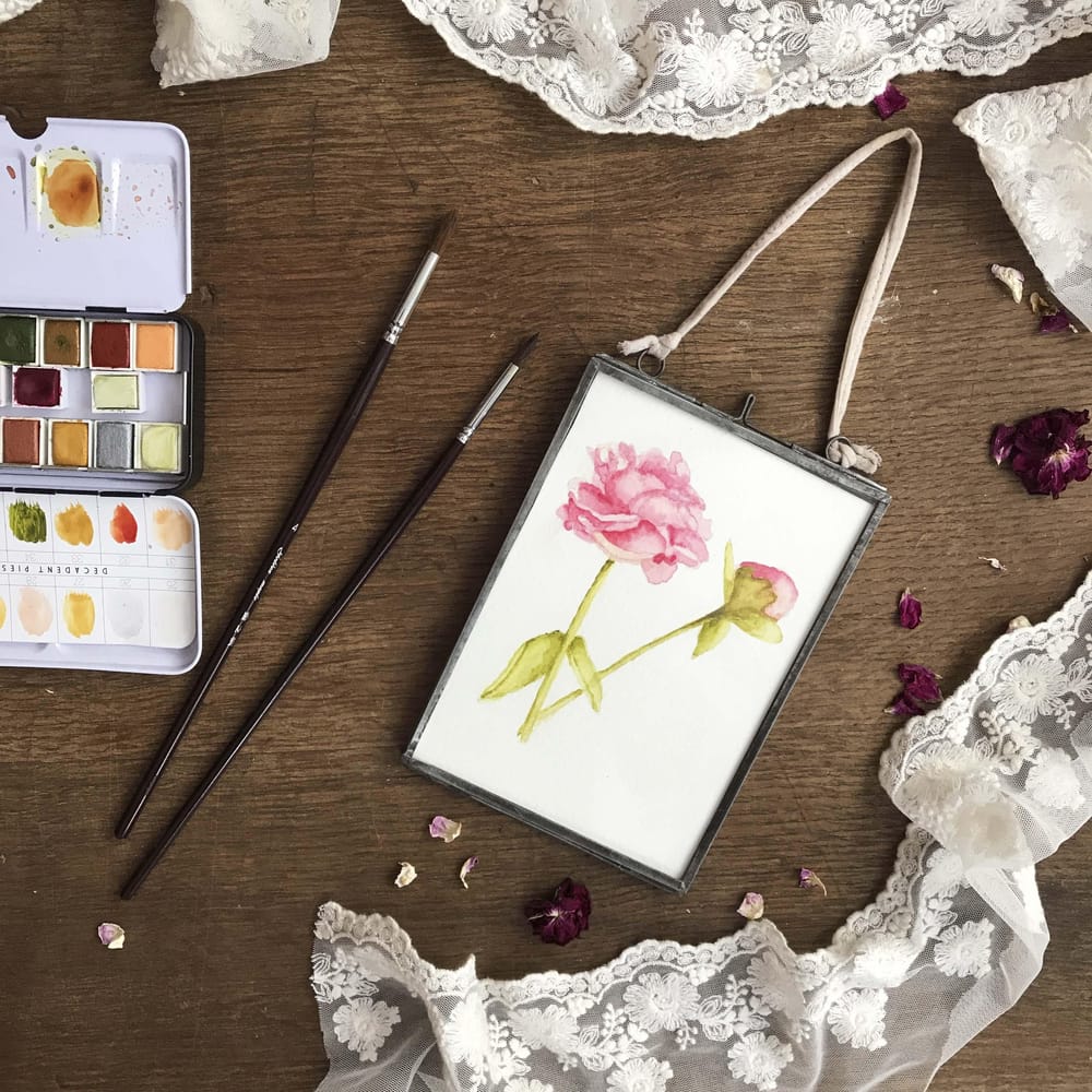 My Peony Painting - image 3 - student project