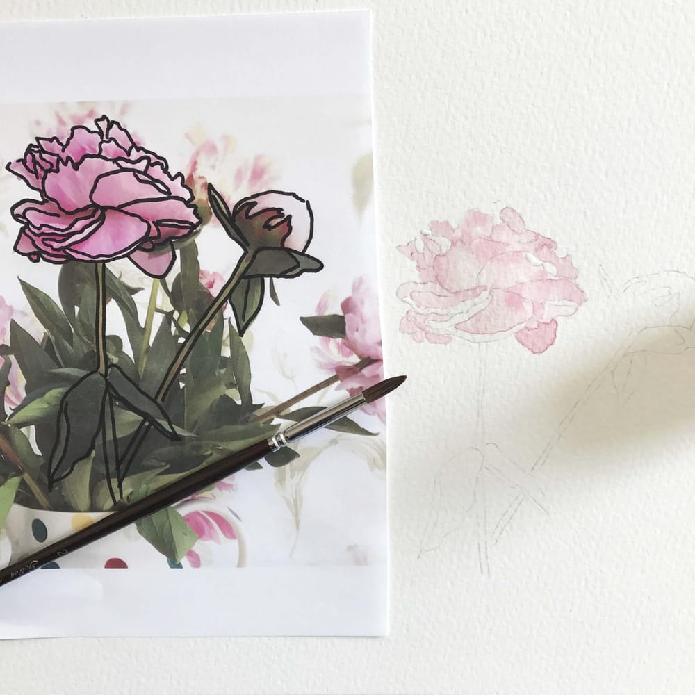 My Peony Painting - image 4 - student project