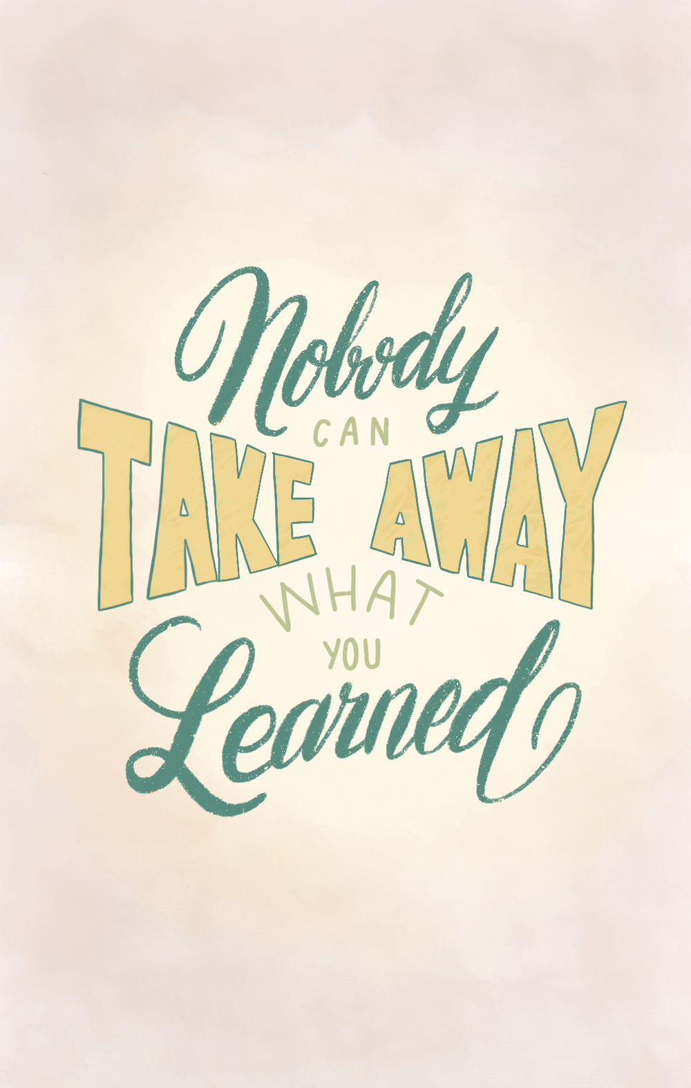 Nobody Can Take Away What You Learned - image 1 - student project
