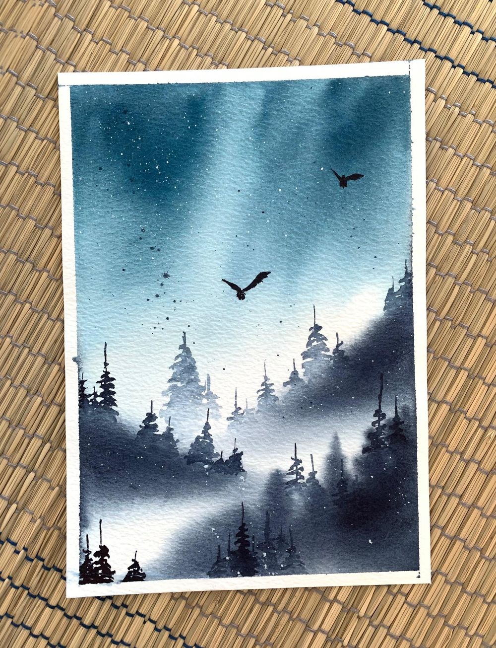 Misty mountains - image 3 - student project