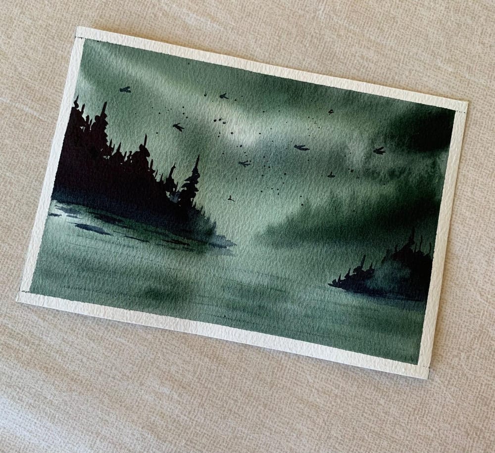 Misty mountains - image 4 - student project