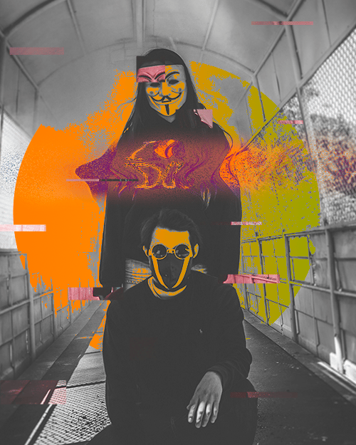 Glitchy Portraits and how to create them - image 2 - student project