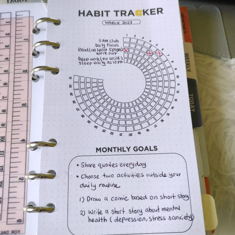 My Habit Tracker - image 1 - student project