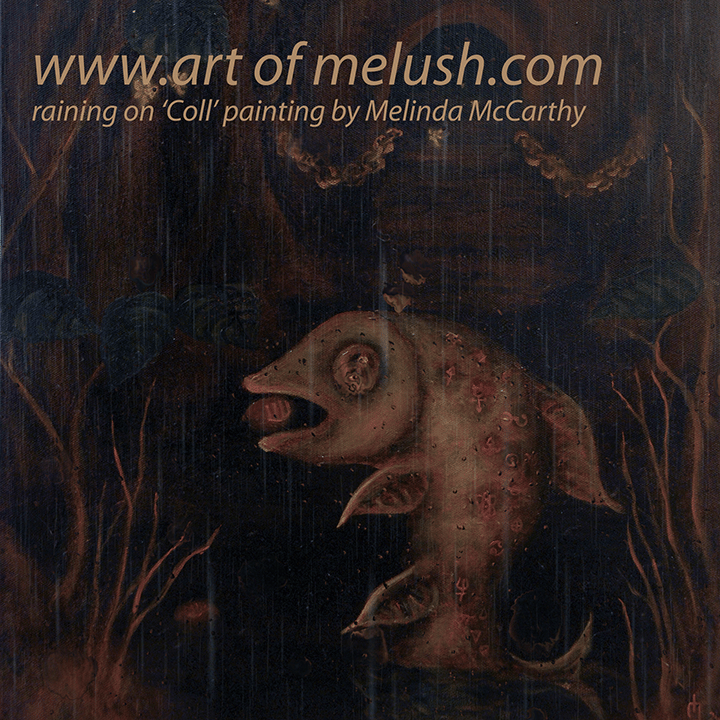 Rain in the painting "Coll" by Melinda McCarthy Art of Melush - image 1 - student project