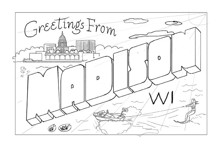 Greetings from Madison Wisconsin - image 4 - student project