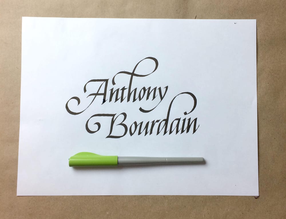 Anthony Bourdain Tribute - image 8 - student project