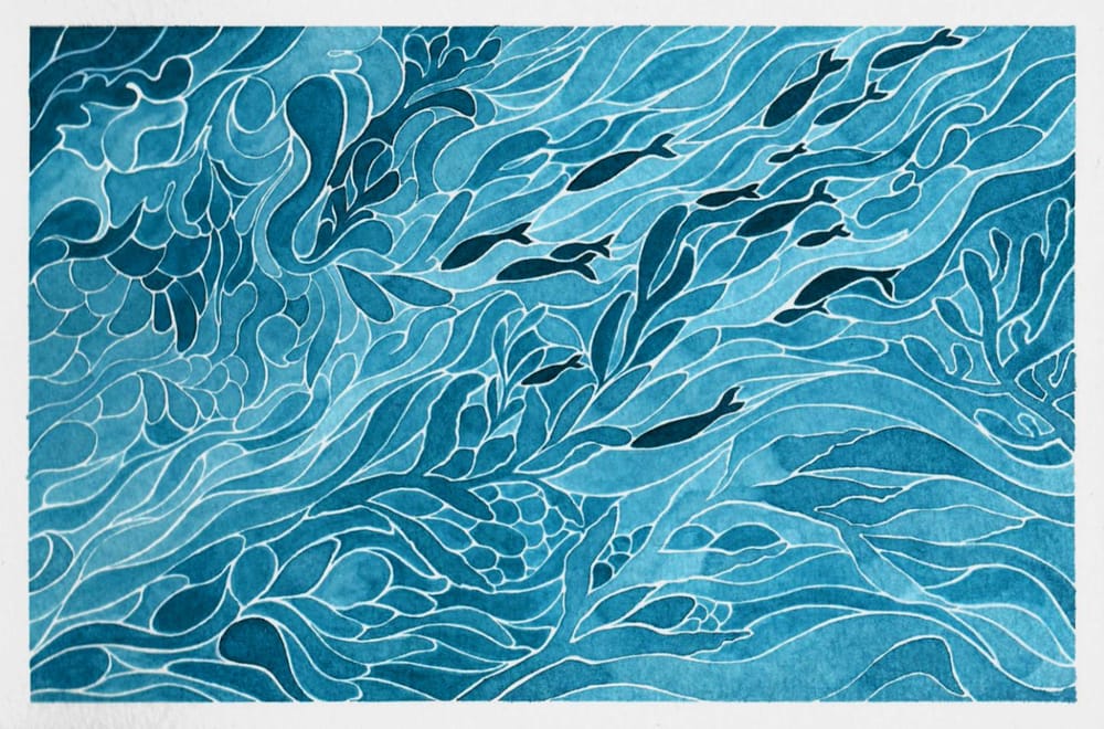 Water Mosaic - image 1 - student project