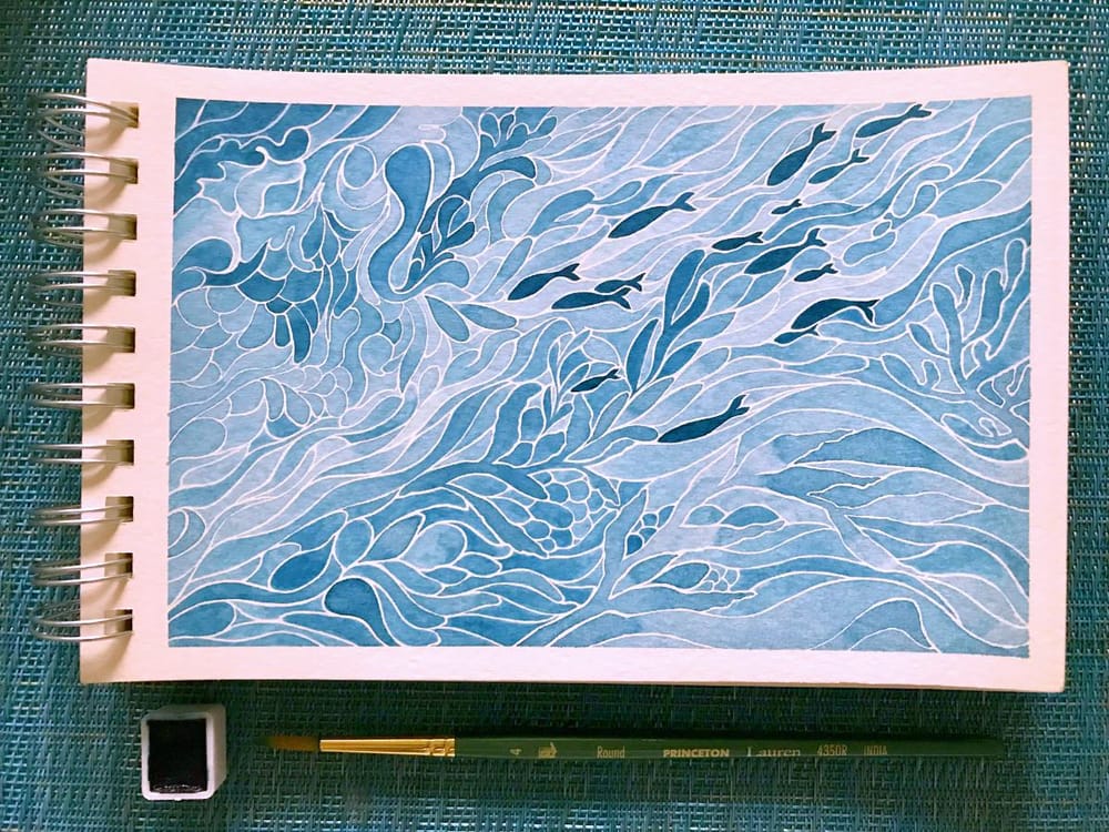 Water Mosaic - image 2 - student project