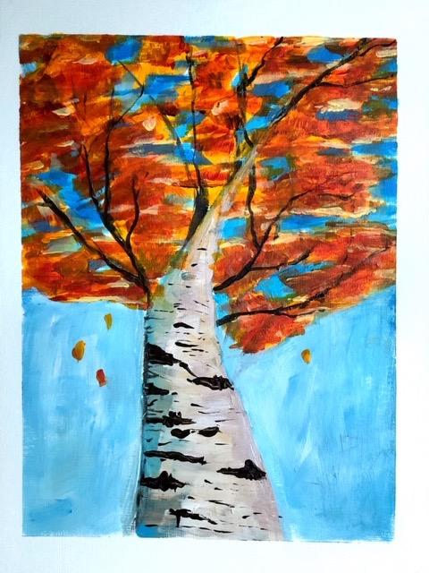 Contemporary Acrylic Paintings - image 2 - student project