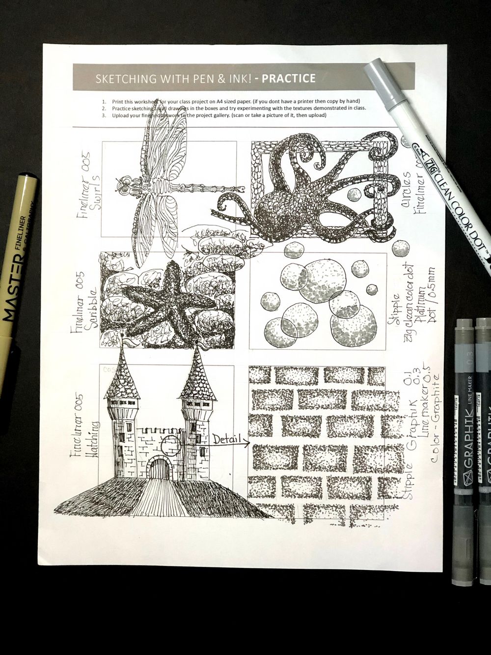 Ink Basics - image 2 - student project