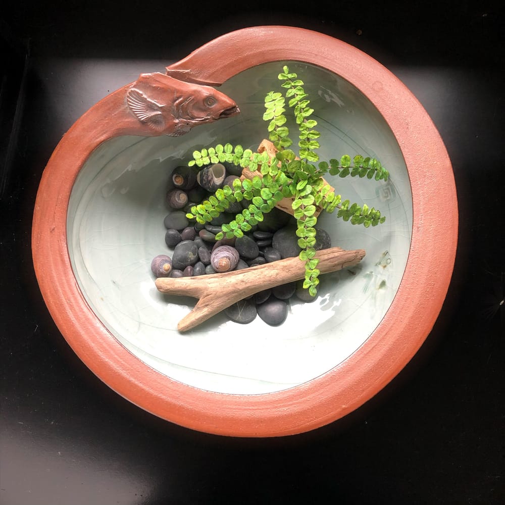 Air Dry Clay Fern - image 2 - student project