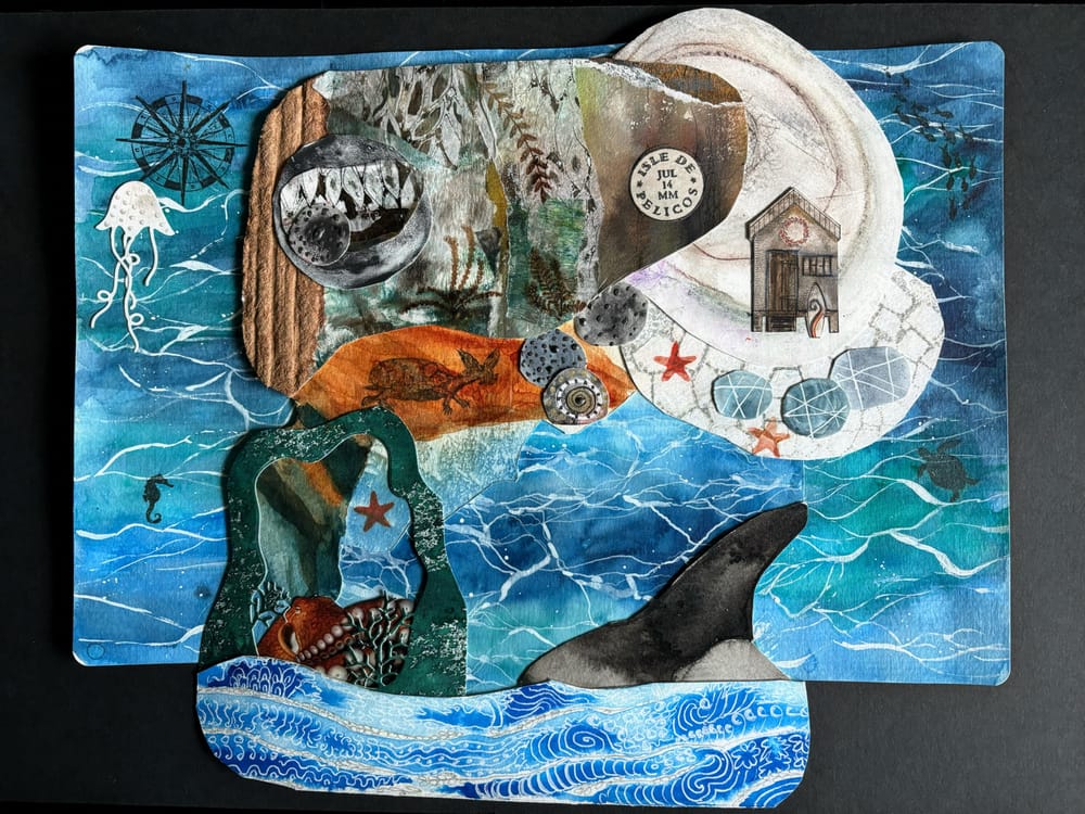 Mythical Land Collage - image 1 - student project