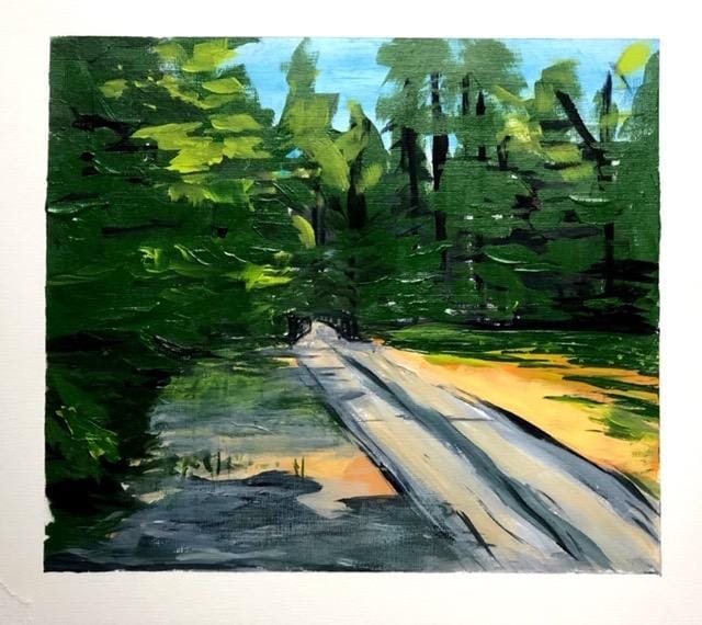 Contemporary Acrylic Paintings - image 1 - student project