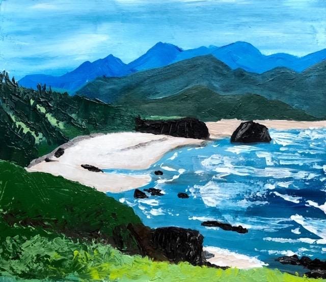 Contemporary Acrylic Paintings - image 3 - student project