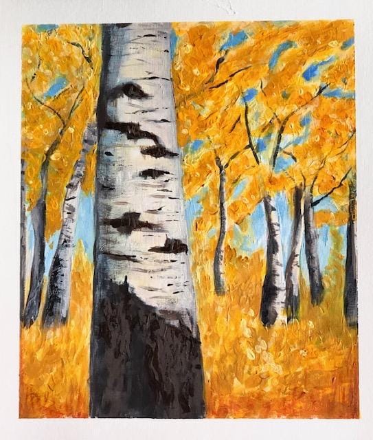 Contemporary Acrylic Paintings - image 4 - student project