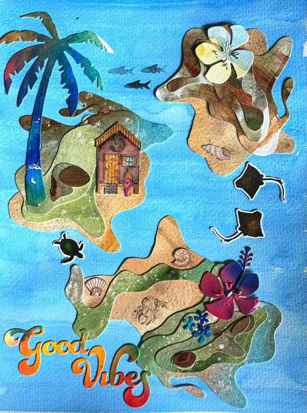 Mythical Land Collage - image 3 - student project