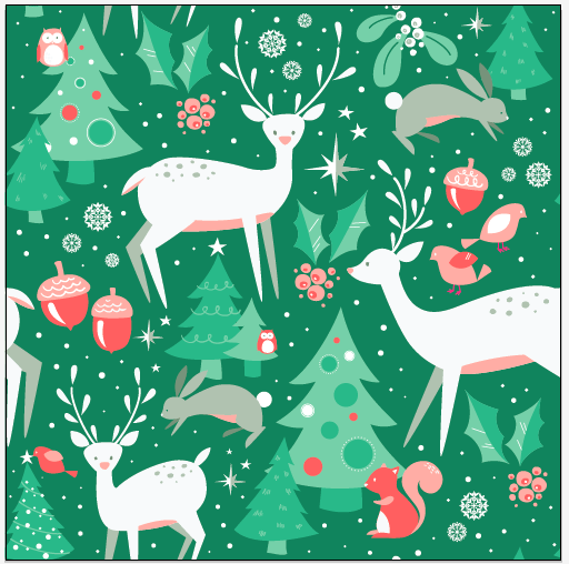 Woodland Christmas - image 2 - student project