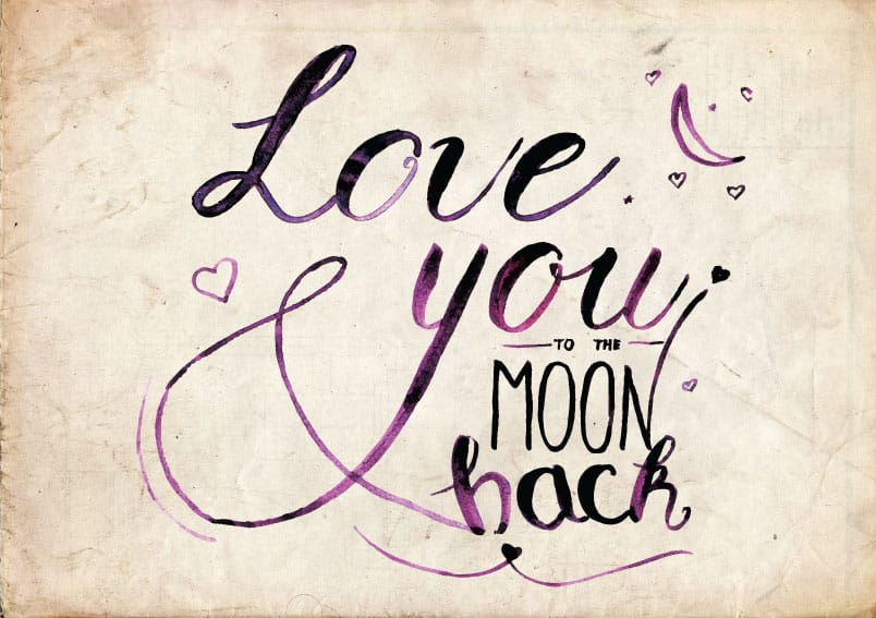 Watercolor Brush Lettering - image 1 - student project