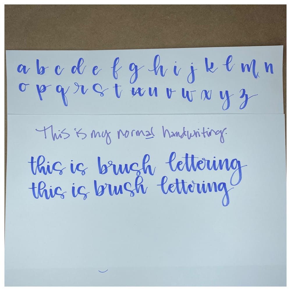 Example Project of Signature Font WIP - image 1 - student project