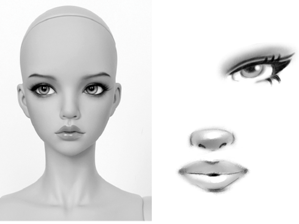 Female Portrait in Procreate - image 5 - student project