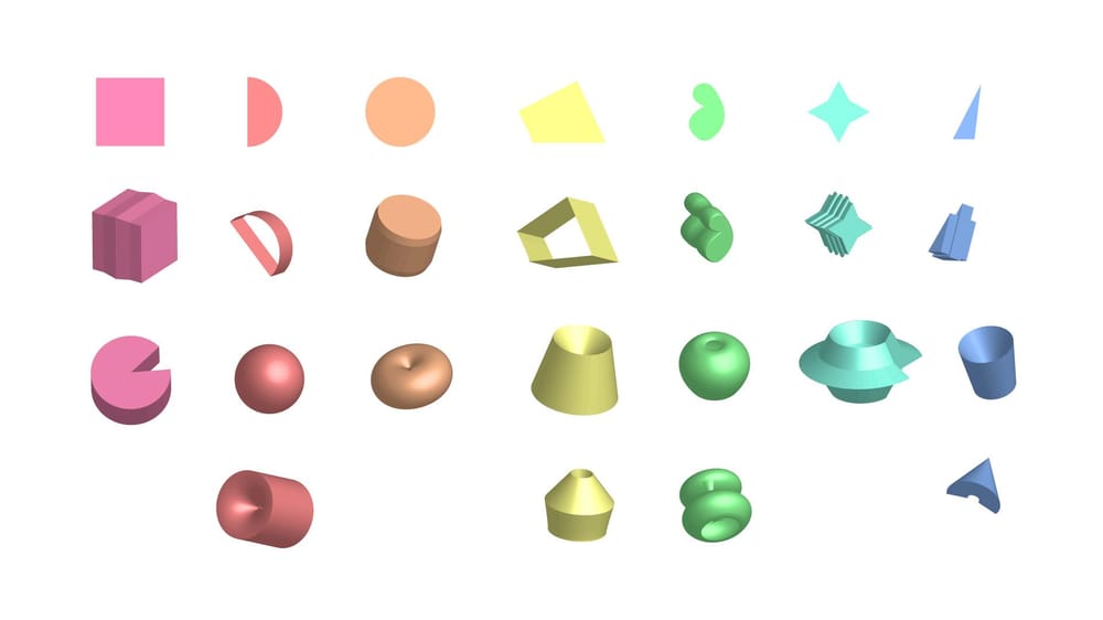Symbols created using 3D tools - image 1 - student project