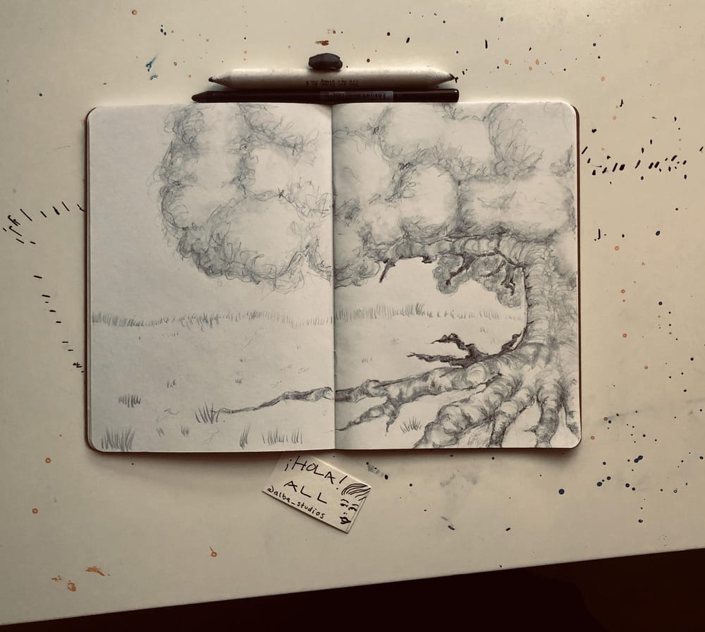 sketch for stippling.. - image 1 - student project