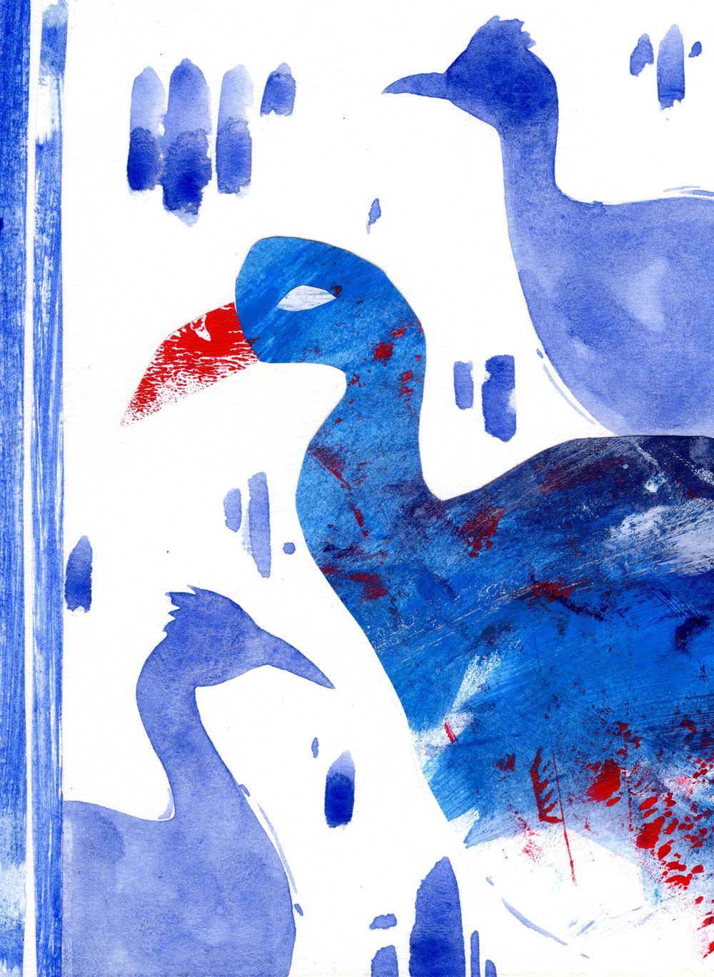 Collage Bird Portraits - image 2 - student project