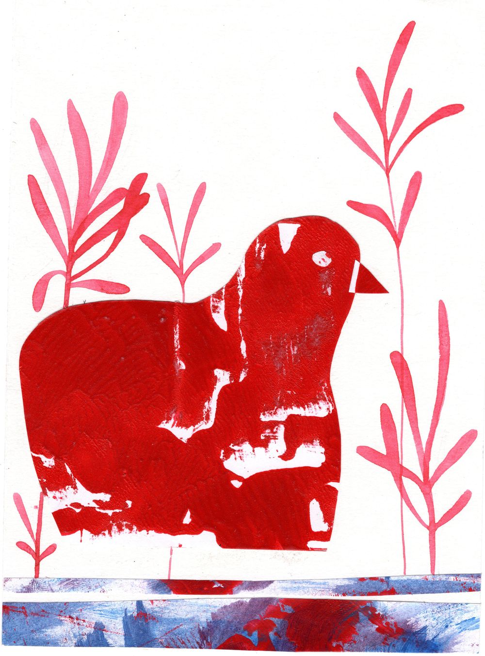 Collage Bird Portraits - image 3 - student project