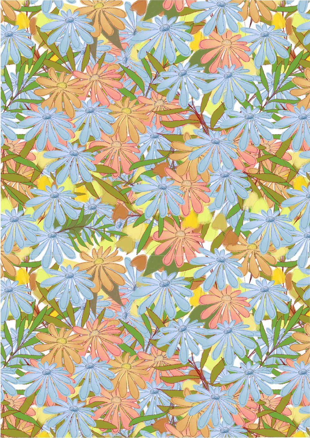Repeat Patterns in Procreate - image 3 - student project