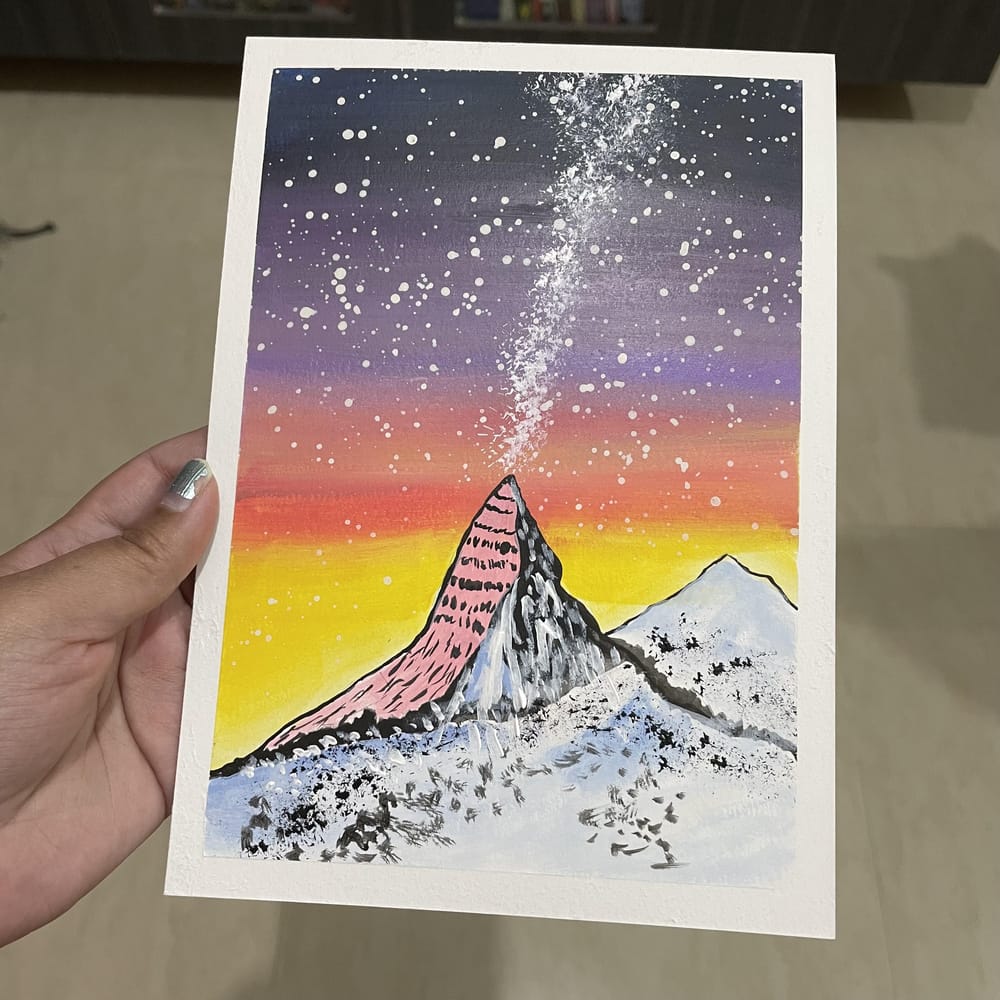 Acrylic painting - image 6 - student project